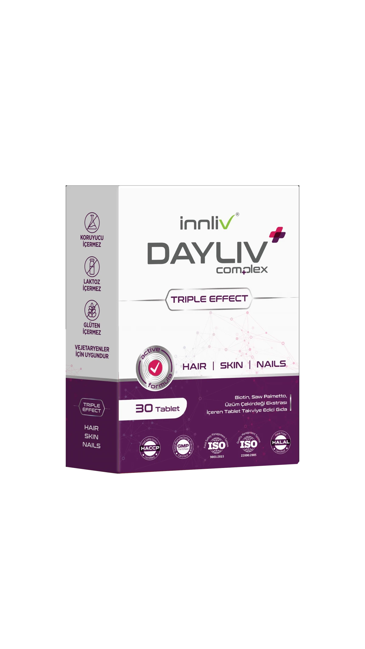 Dayliv Complex Saç Tırnak Cilt Vitamini 30 Tablet